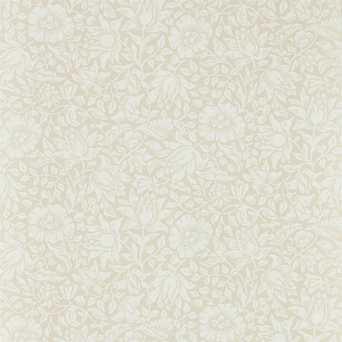 Morris & Co Mallow Cream Ivory 216676 Wallpaper Sample DMSW216676