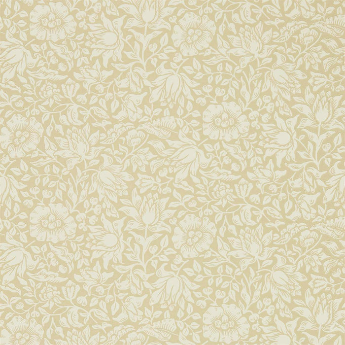 Morris & Co Mallow Soft Gold 216677 Wallpaper Sample DMSW216677