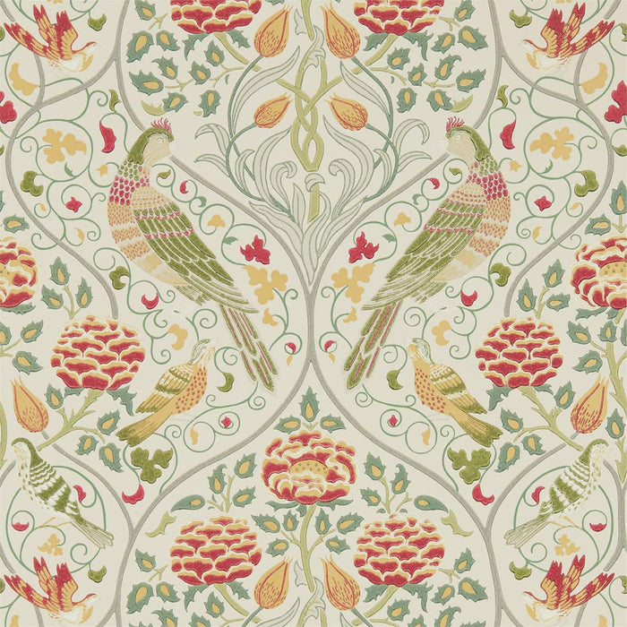 Morris & Co Seasons by May Linen 216687 Wallpaper Sample DMSW216687