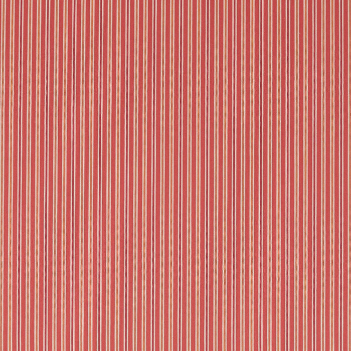 Sanderson Melford Stripe Rowan Berry 237209 Fabric Sample DMWC237209