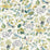 Sanderson Birds & Berries Southwold Blue 226728 Fabric Sample DNTF226728