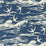 Sanderson Swallows at Sea Navy 226741 Fabric Sample DNTF226741