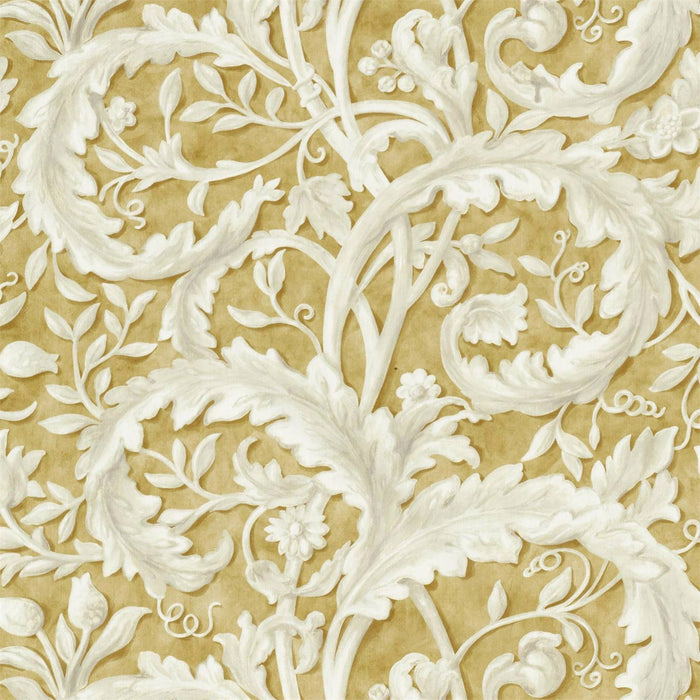 Sanderson Tilia Lime Gold 226752 Fabric Sample DNTF226752