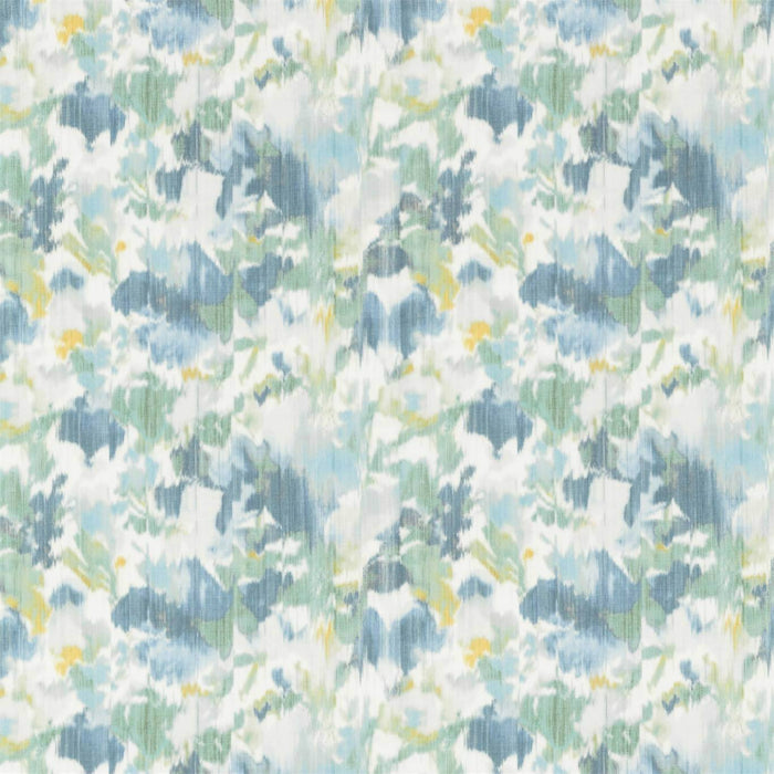 Sanderson Poet`s Garden Teal/Indigo 226756 Fabric Sample DNTF226756