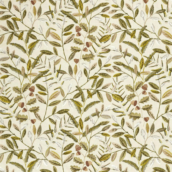 Sanderson Quercus Pesto 237190 Fabric Sample DNTF237190