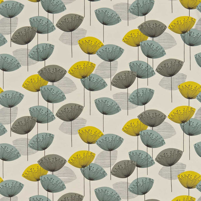 Sanderson Dandelion Clocks Chaffinch DA204 Fabric Sample DOPNDA204