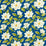 Sanderson Grandiflora Bright Blue 226866 Fabric Sample DOSF226866