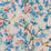 Sanderson Caverley Rose/French Blue 217035 Wallpaper Sample DOSW217035