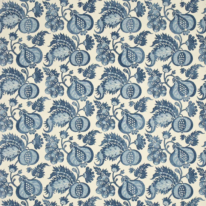 Sanderson China Blue Indigo/Neutral CH204 Fabric Sample DPEMCH204