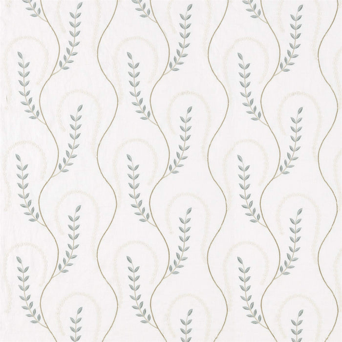 Sanderson Chamomile Trail Teal/Green 236331 Fabric Sample DPGR236331