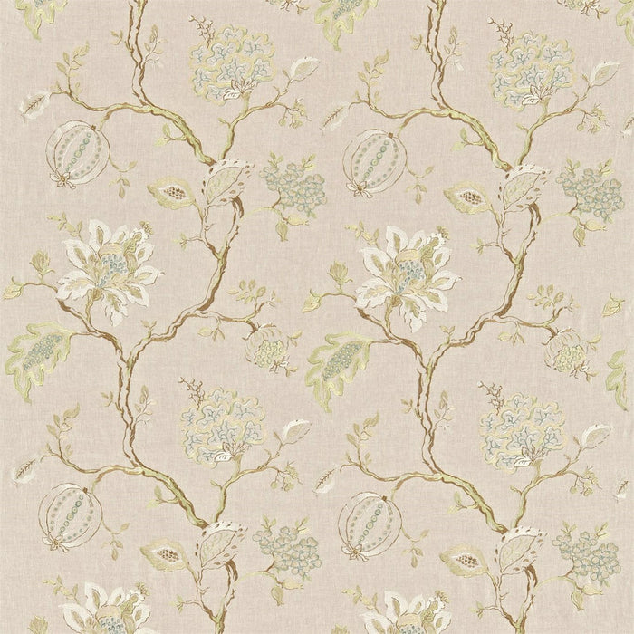 Sanderson Hadham Embridery Pearl/ Linen 232093 Fabric Sample DRCH232093