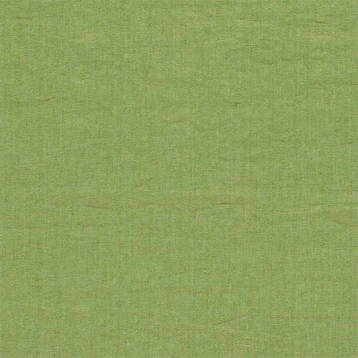 Sanderson Rue Linen Chartreuse 237051 Fabric Sample DRLC237051