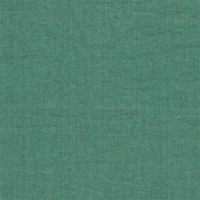 Sanderson Rue Linen Evergreen 237054 Fabric Sample DRLC237054