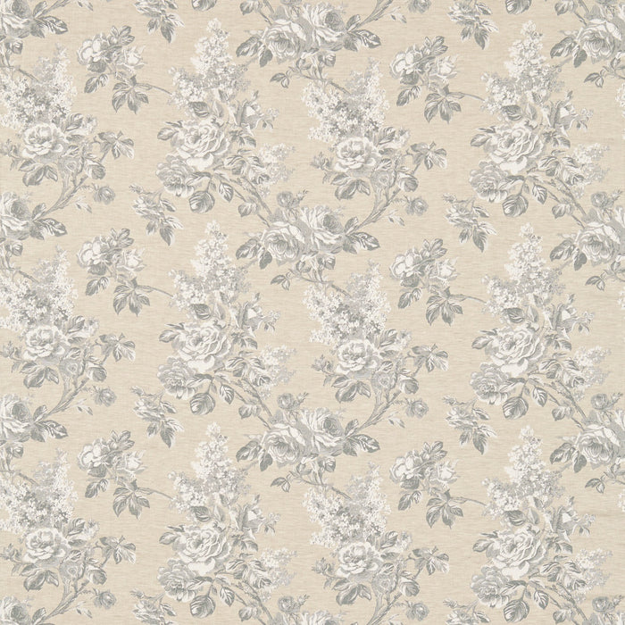 Sanderson Sorilla Damask Silver/Linen 234346 Fabric Sample DSOR234346