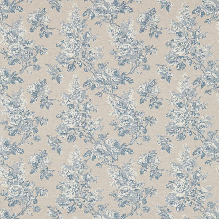 Sanderson Sorilla Damask Delft/Linen 234348 Fabric Sample DSOR234348