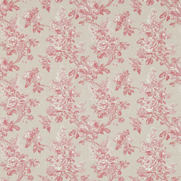 Sanderson Sorilla Damask Rose/Linen 234352 Fabric Sample DSOR234352