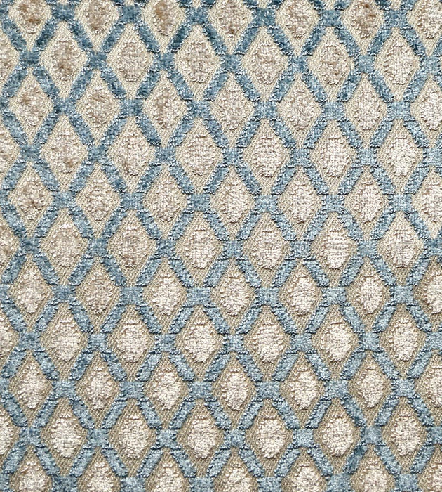 Old World Weavers Montreal Bleu/Beige Fabric Sample DS 23930003