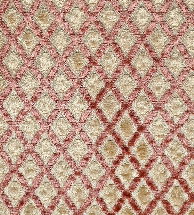 Old World Weavers Montreal Rose/Creme Fabric DS 24010003