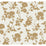 York Flutter Vine White & Gold Wallpaper DT5022