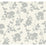 York Flutter Vine White & Silver Wallpaper DT5023