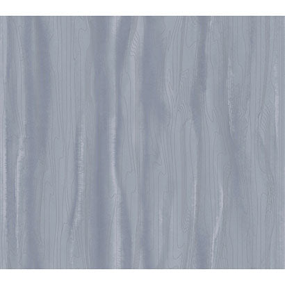 York Fantasy Faux Bois Blue & Silver Wallpaper DT5031