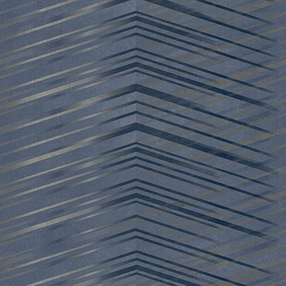 York Glistening Chevron Navy Sample DT5053