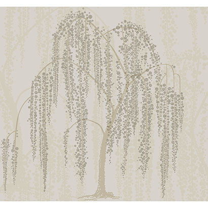 York Willow Glow Light Taupe Wallpaper DT5064