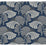 York Dancing Leaves Navy Wallpaper DT5133