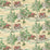 Sanderson Tally Ho Evergreen/Crimson 214598 Wallpaper Sample DVIN214598