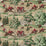 Sanderson Tally Ho Evergreen/Crimson 224338 Fabric Sample DVIN224338