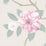 Sanderson Christabel Rose/Pewter 213376 Wallpaper Sample DVOY213376