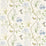 Sanderson Clementine Delft Blue 213389 Wallpaper Sample DVOY213389