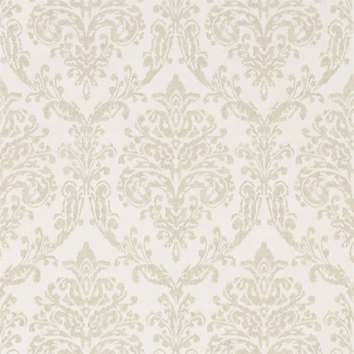 Sanderson Riverside Damask Oyster/Pearl 216287 Wallpaper Sample DWAP216287