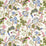 Sanderson Fusang Tree Peacock Blue 226964 Fabric Sample DWAT226964