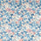 Sanderson Bamboo & Bird China Blue /Lotus Pink 226970 Fabric Sample DWAT226970