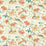 Sanderson Indienne Peacock Cinnabar Red/ Olive 226971 Fabric Sample DWAT226971