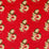 Sanderson Water Dragon Cinnabar Red 226977 Fabric Sample DWAT226977