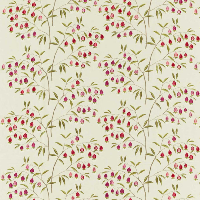 Sanderson Chinese Lantern Wild Plum 237271 Fabric Sample DWAT237271