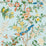 Sanderson Chinoiserie Hall Dawn Blue/Persimmon 217112 Wallpaper Sample DWAW217112