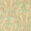 Sanderson Voyaging Koi Oriental Green/Honey 217114 Wallpaper Sample DWAW217114