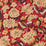 Sanderson Amara Butterfly Cinnabar/Ink Black 217116 Wallpaper Sample DWAW217116