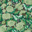 Sanderson Amara Butterfly Emerald/Ink Black 217117 Wallpaper Sample DWAW217117