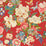 Sanderson Emperor Peony Cinnabar Red 217119 Wallpaper Sample DWAW217119