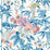 Sanderson Bamboo & Birds China Blue /Lotus Pink 217129 Wallpaper Sample DWAW217129