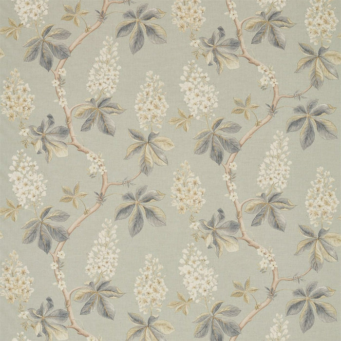 Sanderson Chestnut Tree Grey Blue/Sage 225513 Fabric Sample DWOW225513