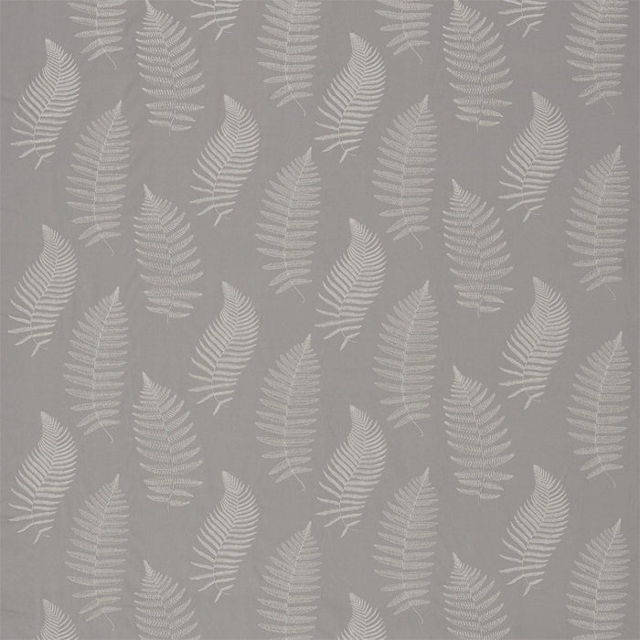 Sanderson Fern Embroidery Pebble 235610 Fabric Sample DWOW235610