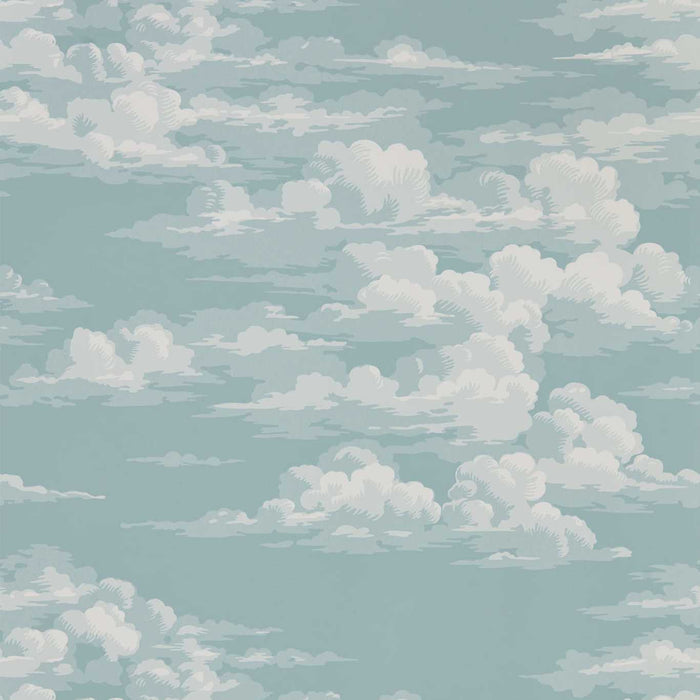 Sanderson Silvi Clouds Sky 216599 Wallpaper Sample DYSI216599