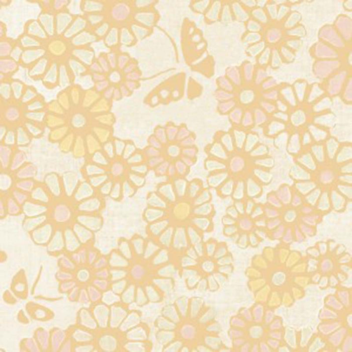 Galbraith & Paul Daisy Melon Wallpaper Sample