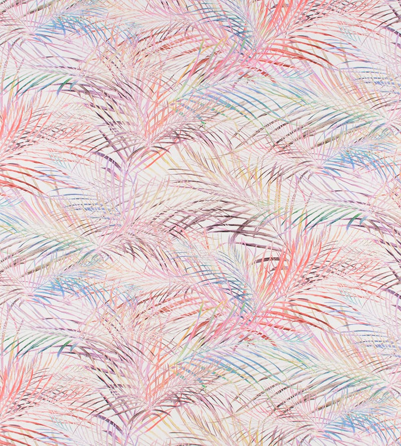 Old World Weavers Palmitos Coral Branch Fabric E6 0002CARA