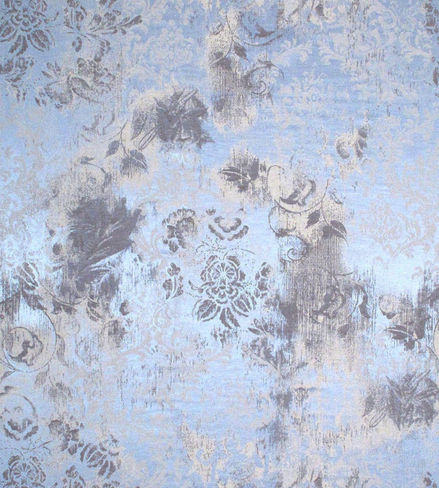 Old World Weavers Incontri Cadet Blue Fabric Sample E7 0070INCO